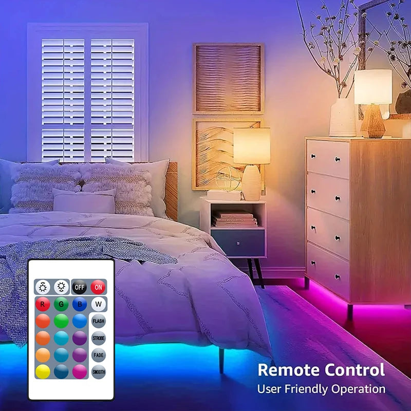 RGB LED Strip Lights Bluetooth Control